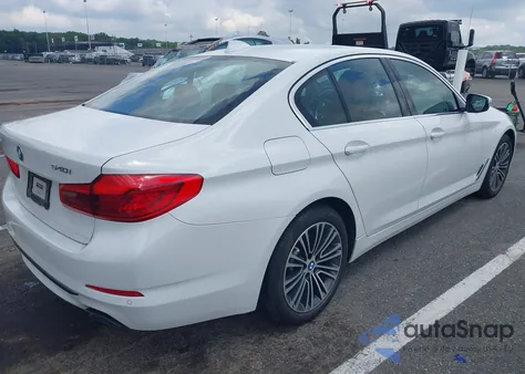 2019 BMW 540I xDrive из США, поврежденный, VIN WBAJE7C51KWW23050